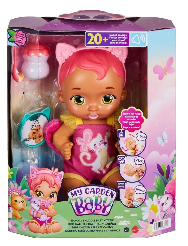 Bábika My Garden Baby Moje prvé mačiatko HHP29
